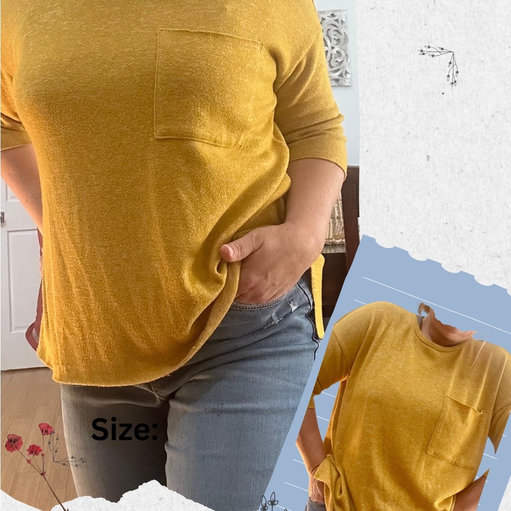 Philosophy Gold Long Sleeve Relaxed T-Shirt